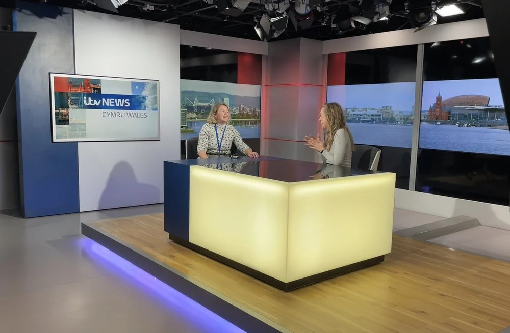 An inspiring visit to ITV Wales